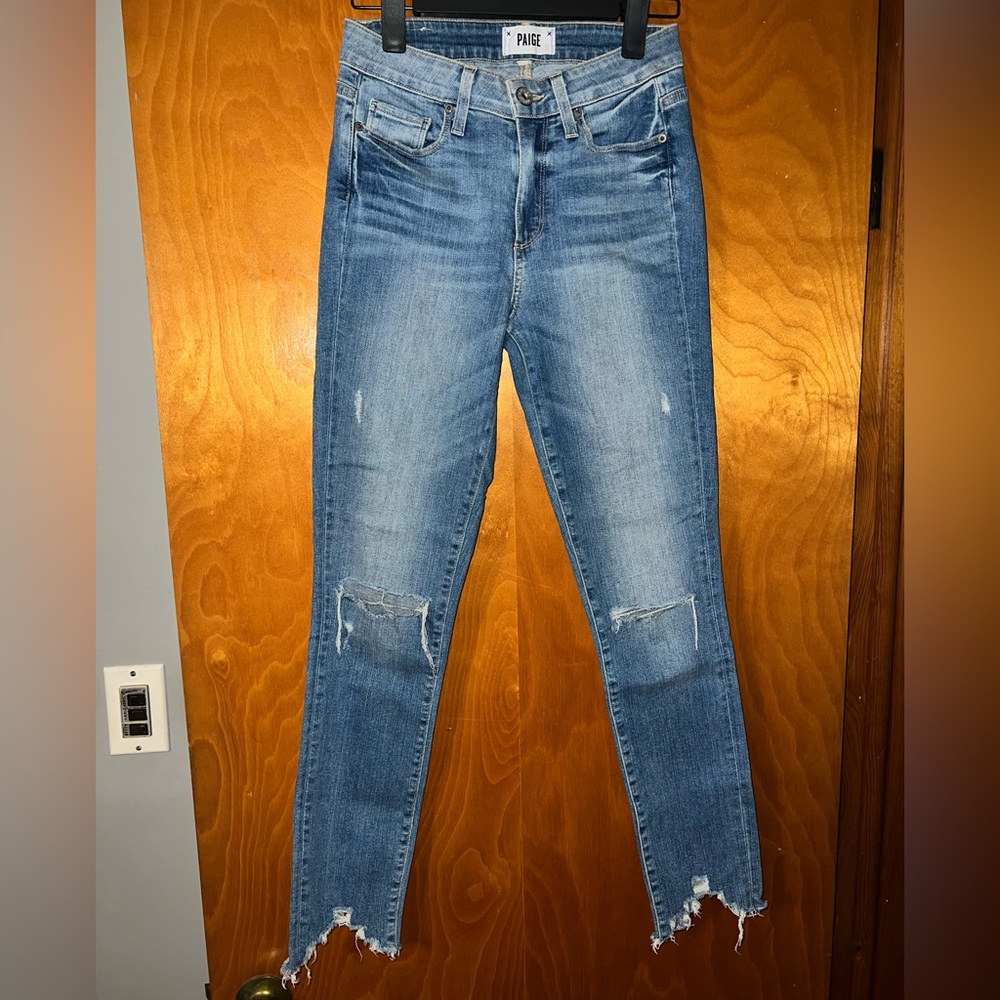 ‼️MOVING SALE‼️Paige Hoxton Ankle Peg Jeans